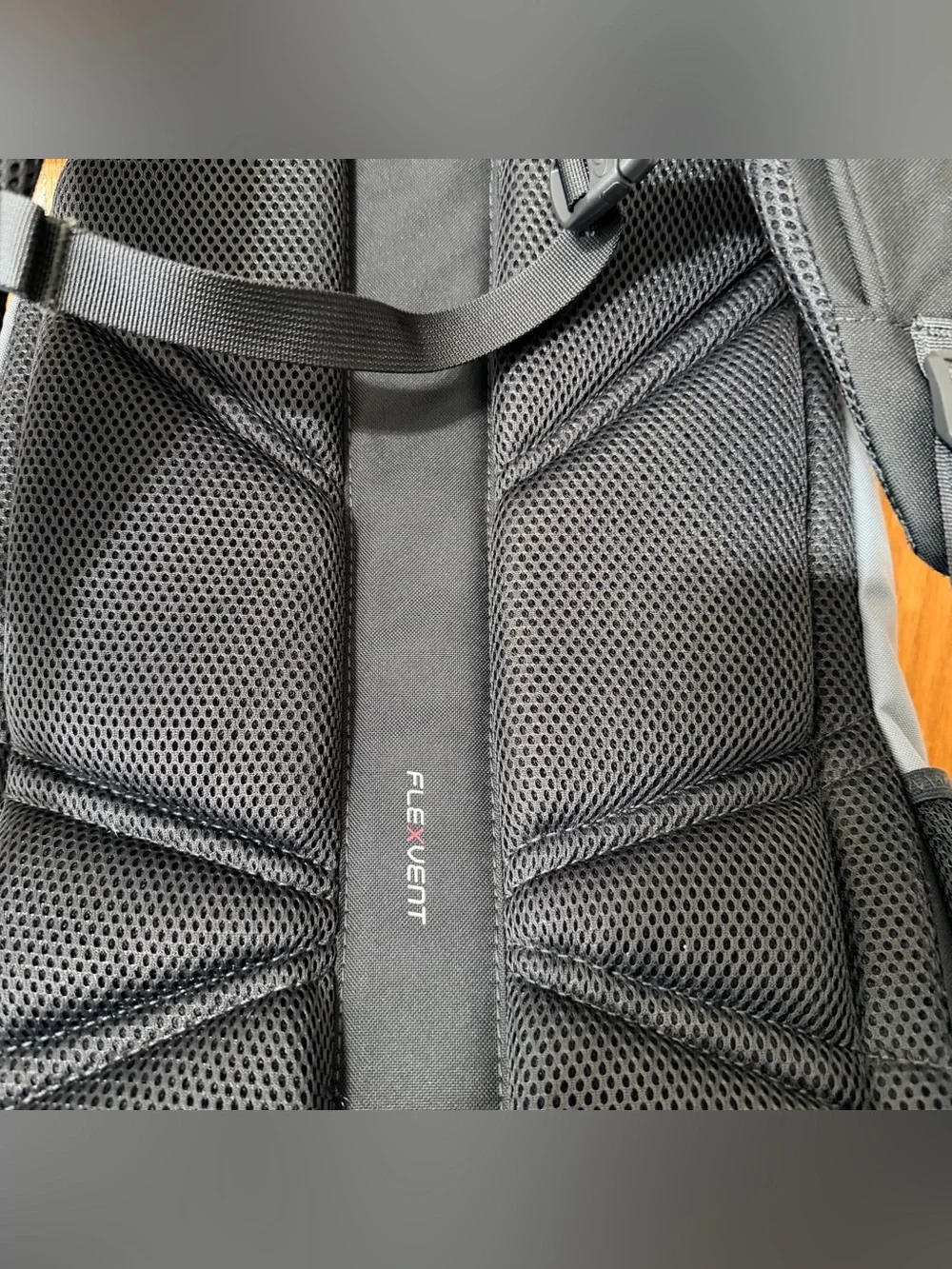The North Face Groundwork Backpack light gray and black for men